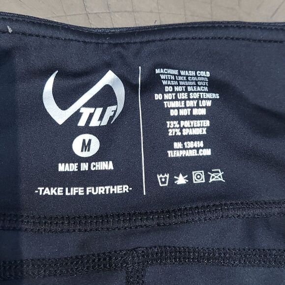 TLF Diamond Black Chrome Sports Bra and Leggings - Picture 14 of 15